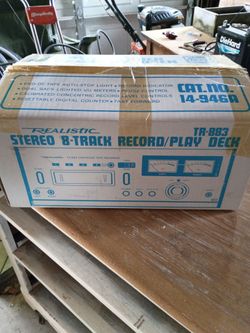 8 track       recorder/player