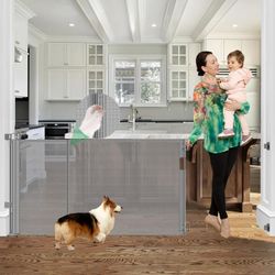 Stcockis Retractable Baby Dog Gate