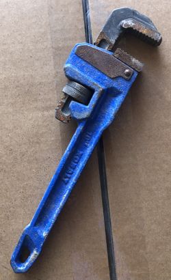Pipe Wrench  - $5.00