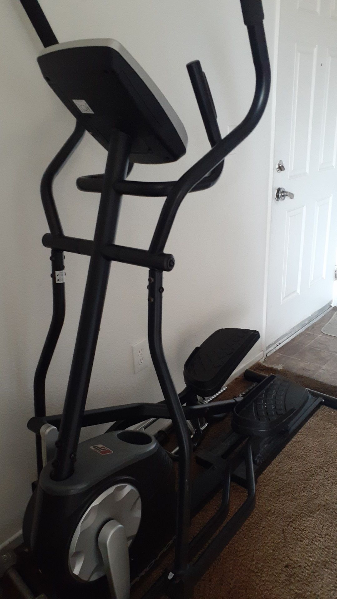 Pro form elliptical works great hardly ever used ..