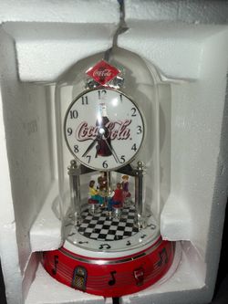 Coca Cola anniversary clock