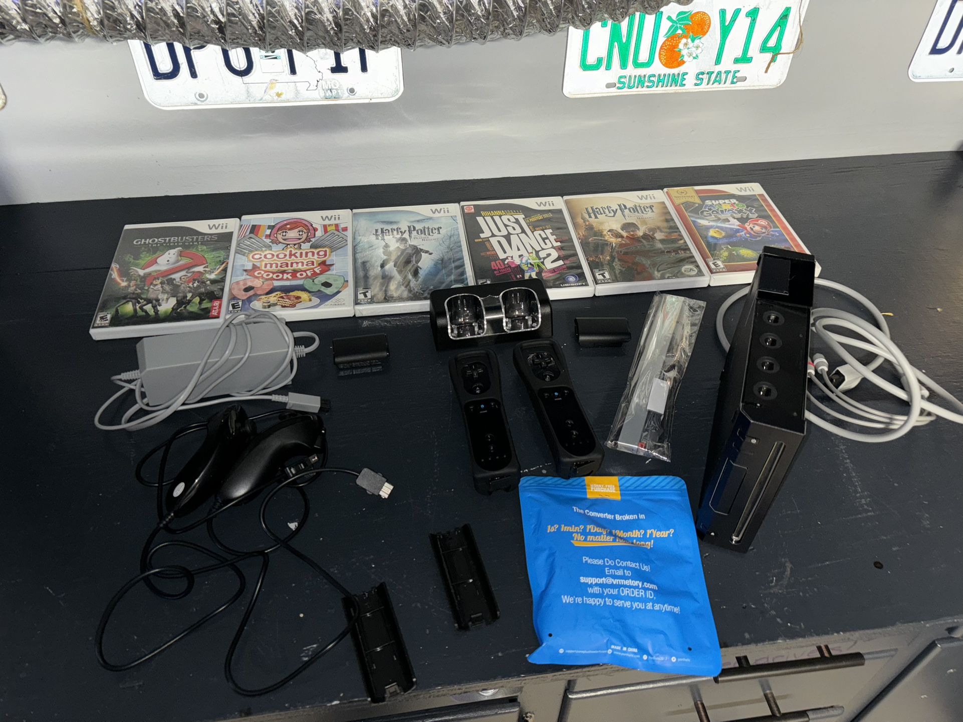 Nintendo Wii Console Package(With HDMI Converter)