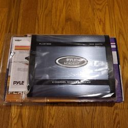 Brand New 1600 Watt 4 Channel Amp