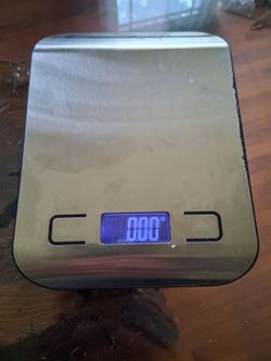 Two digital scales