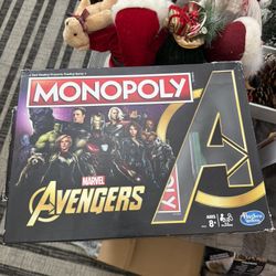 Avengers MCU Monopoly 