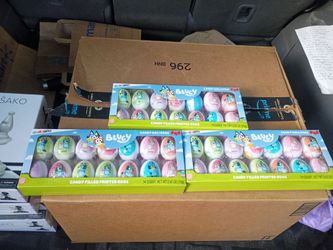 Bluey Reusable Easter eggs
