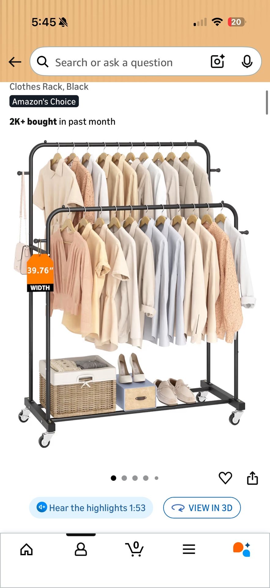 Clothing Rack