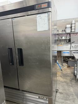 Two door commercial freezer