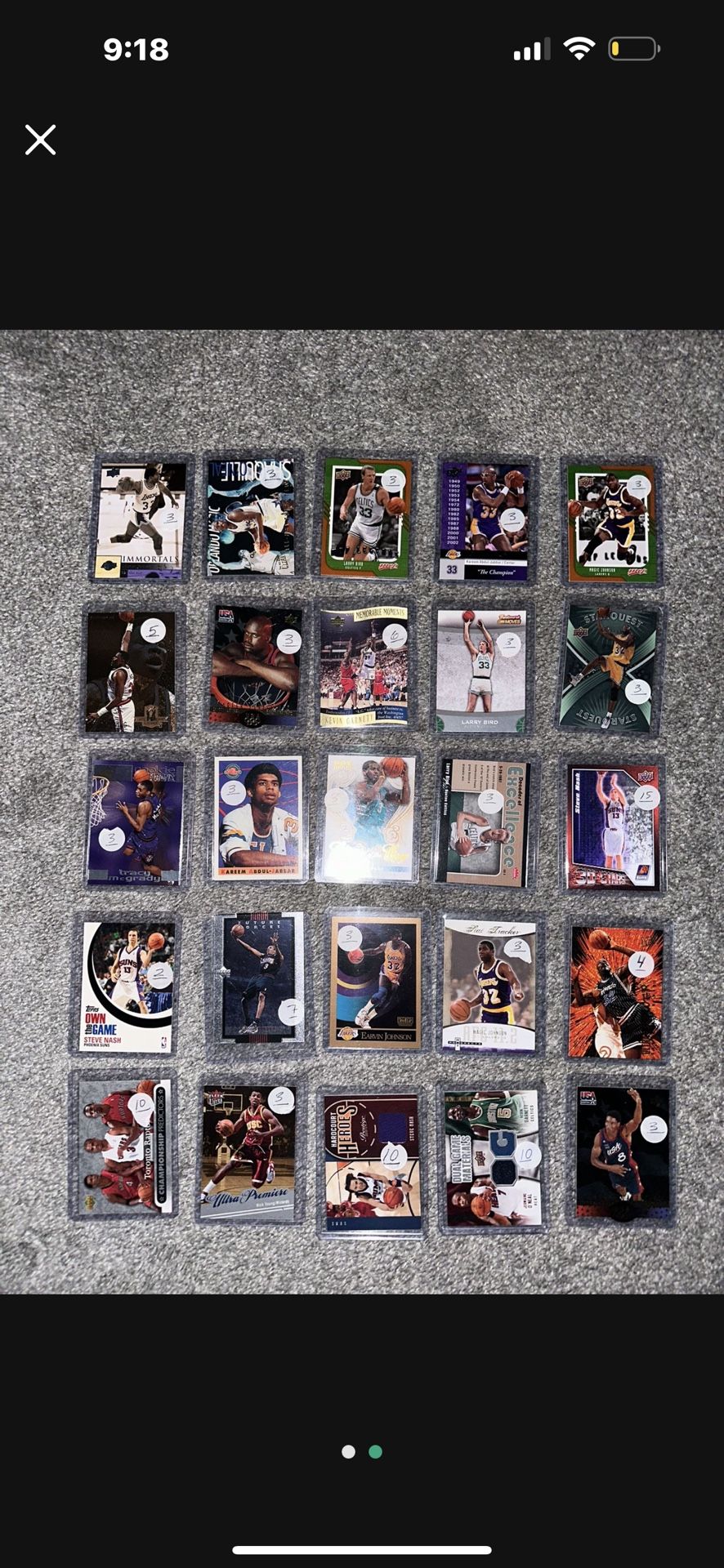 Basketball Cards 