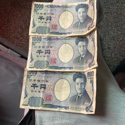 1000 Yen Japan Currency 