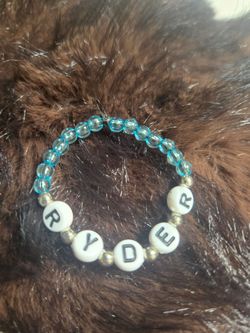 Baby, Newborn, or child bracelet with name or initial