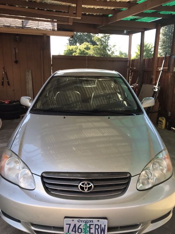 2003 Toyota Corolla Cars Trucks In Canby Or Offerup