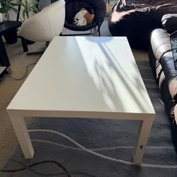 White Living Room Table