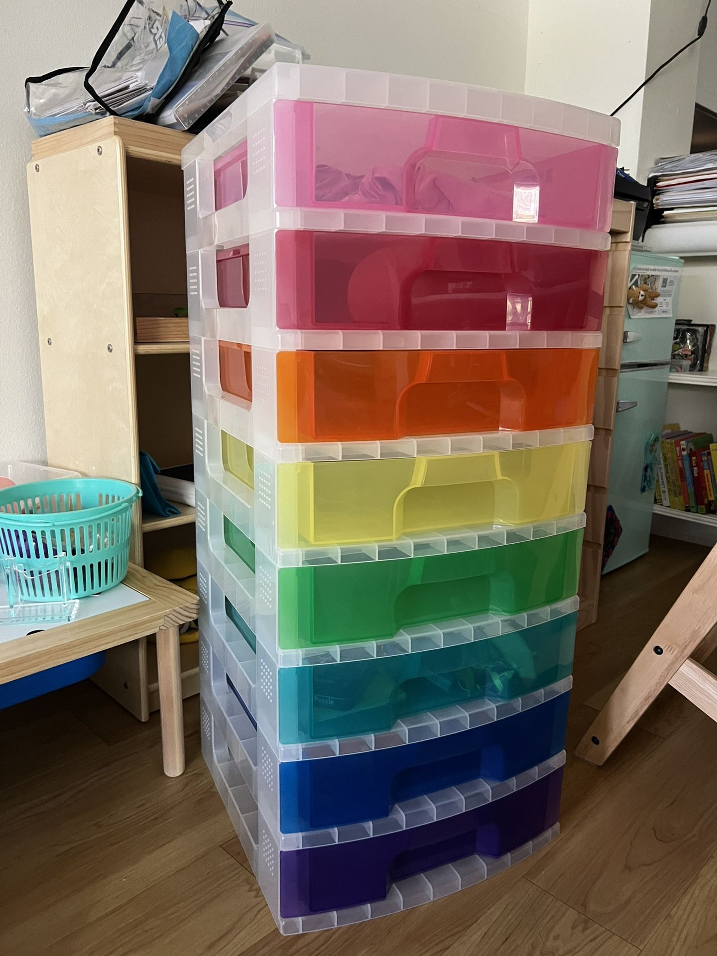 Plastic Drawers Storage 
