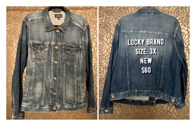 Lucky Brand Plus Size Jean Jacket (Size:3X)
