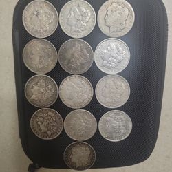 Assorted Morgan Silver Dollars.  $45 Each 