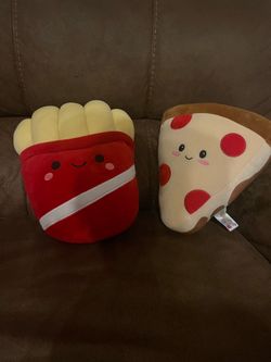 Cute food stuffies