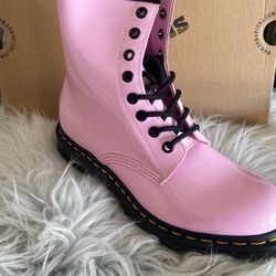 Dr. Martens Pale Pink Boots