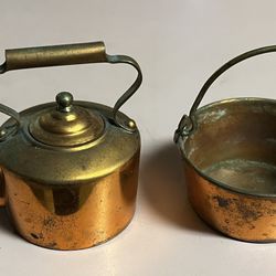 Miniature Peerage Tea Kettle And Pot