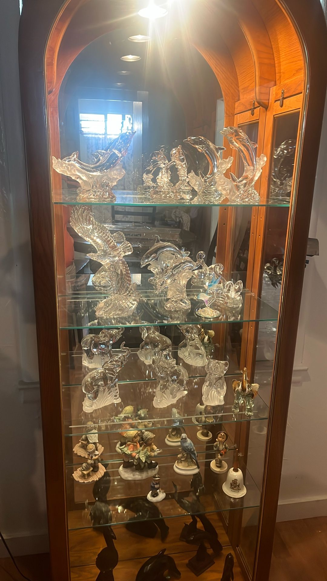Lennox Crystal & curio cabinet