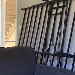 Black Queen Metal Bed frame Only