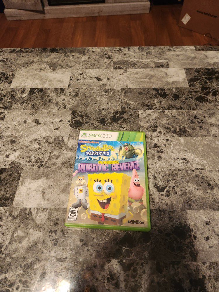 SpongeBob Robotic Revenge Xbox 360