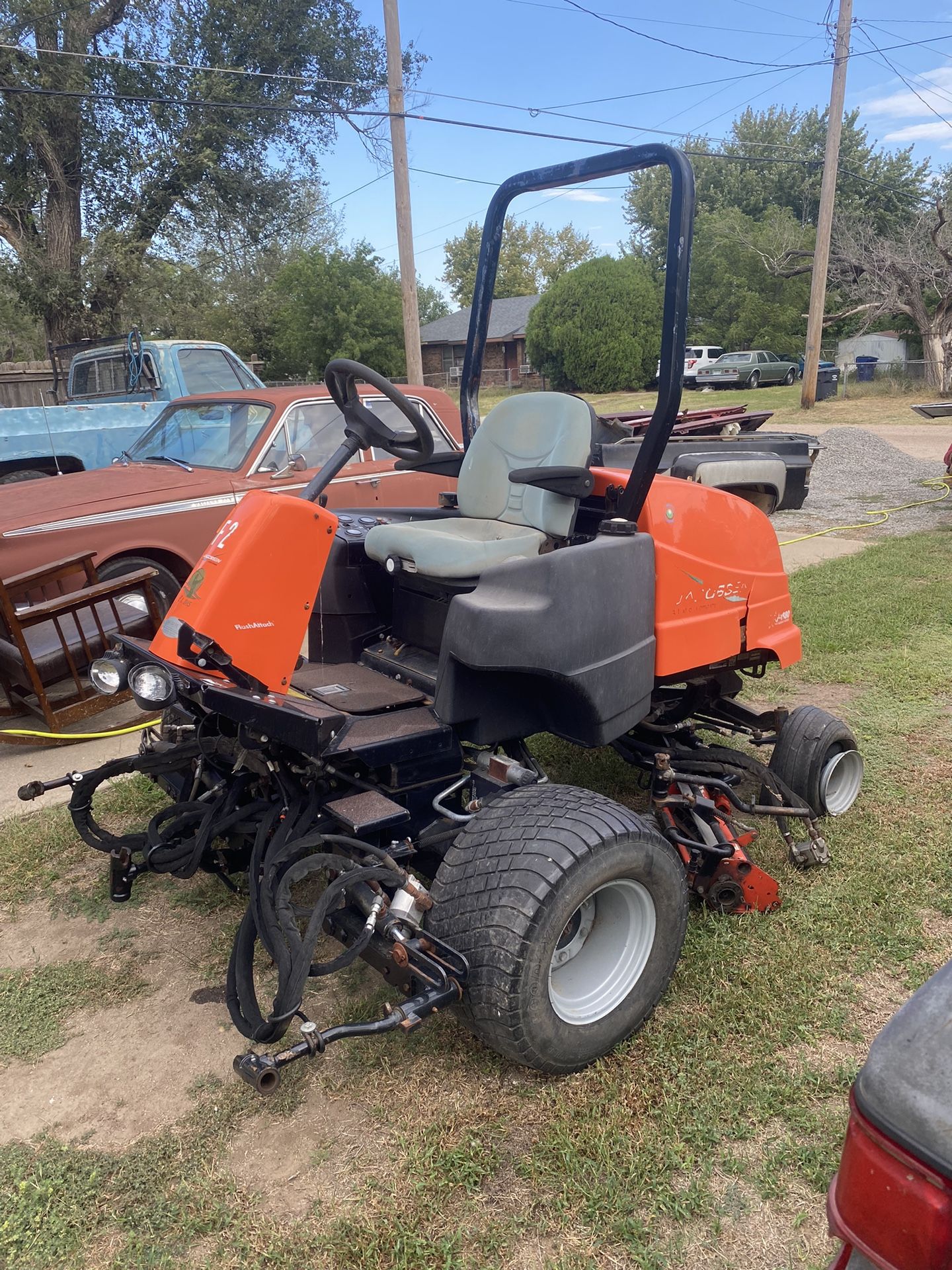 Jacobson 84 Inch Reel Mower Kubota Diesel