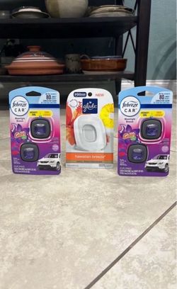 Febreze Car Freshener 2 Pack, Glade Freshener