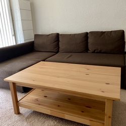 Solid Pinewood Coffee Table