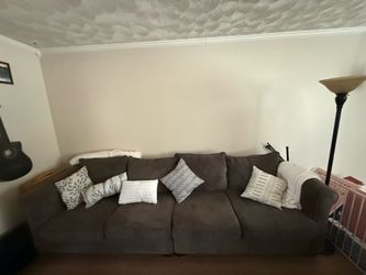 Brown couch