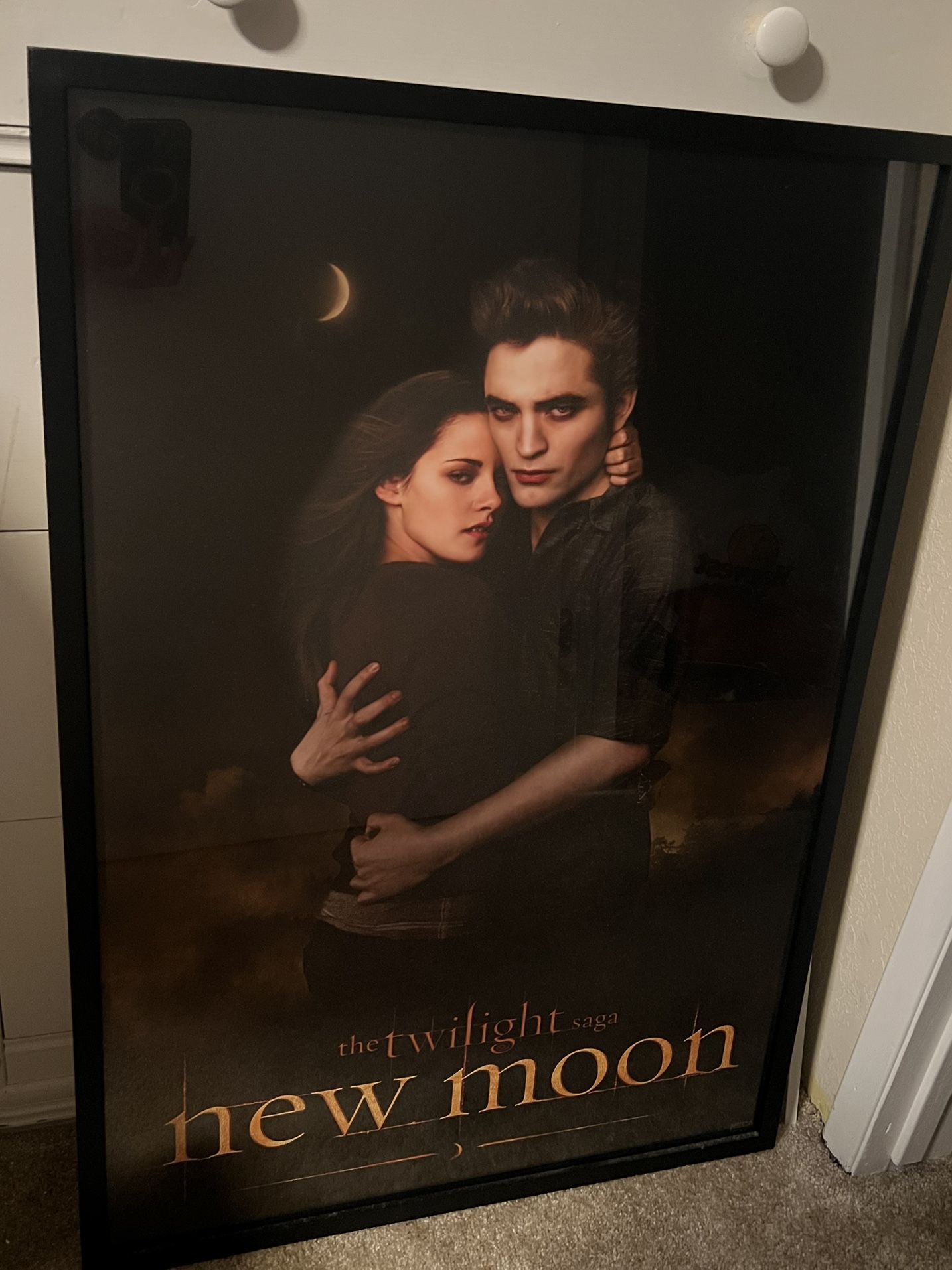 25x36” FRAMED TWILIGHT ‘NEW MOON’ PICTURES.