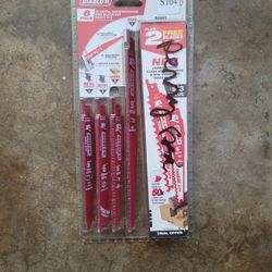 Saw Blade Set +2 Free Carbide Recip Blades