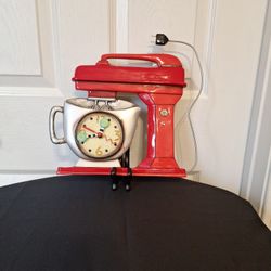 Kitchen Clock Retro Style 