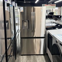 🔥SAMSUNG 31 CUBIC FT. MEGA CAPACITY STAINLESS STEEL REFRIGERATOR WITH TWO ICE MAKERS AND WATER DISPENSER🔥