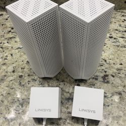 inksys Velop Wireless AC-4400 Tri-Band Whole Home Mesh Wi-Fi System - White
