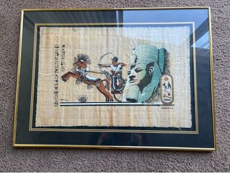 Art - Egyptian on papyrus