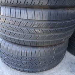 2 used Tires 235/45r19 goodyear run flat 🤑 free Installation ‼️ 
