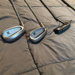 Left Handed Wedges And putter 