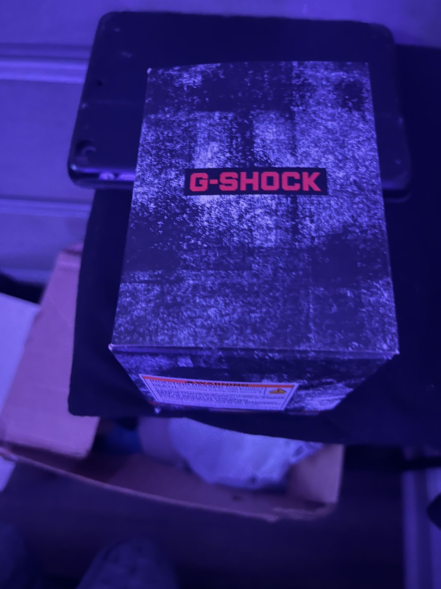 Sky Blue Transparent Gshock Casio Watch