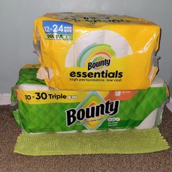 2 Pack Bounty Paper Towels 