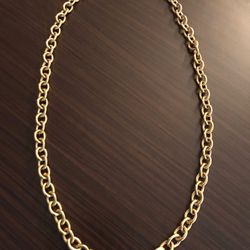 DeMarcus Alexan Golden Chain Necklace 