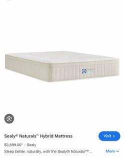 New Sealy King Size Mattress