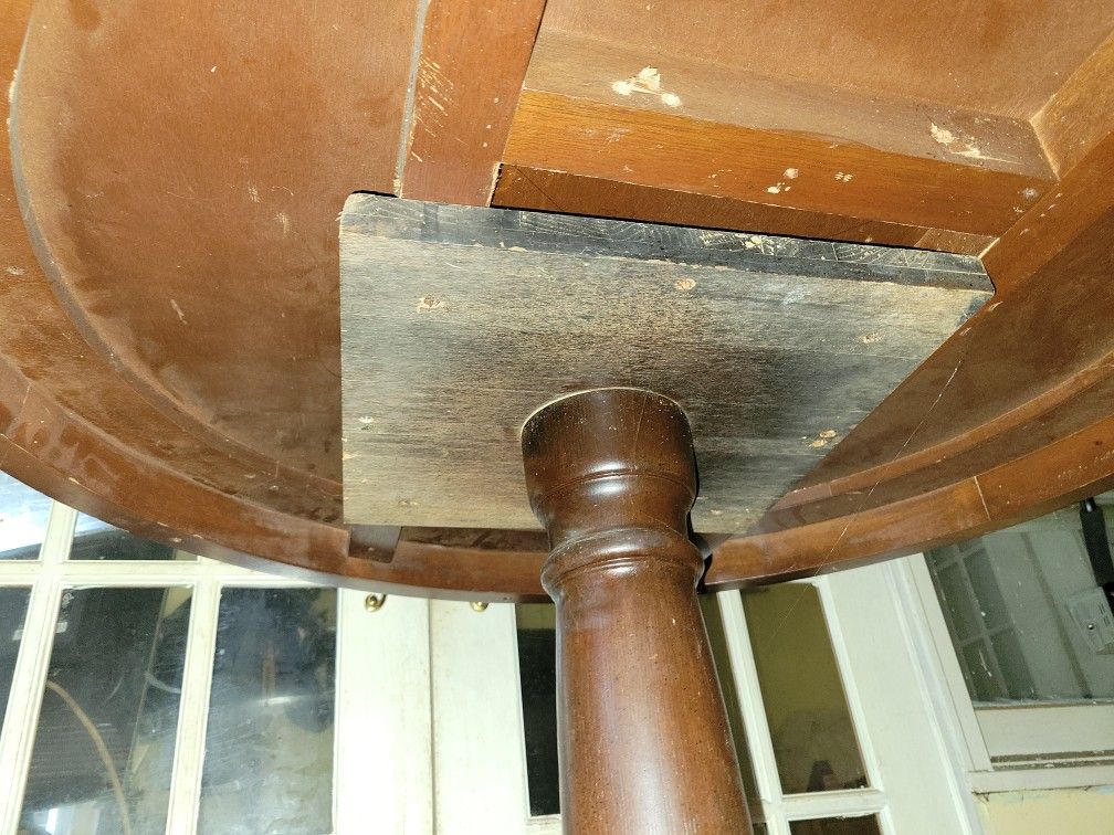 Solid Wood Round Dining Table