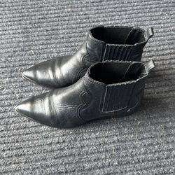 Marc Fisher LTD Cowboy Bootie Boot 6.5M