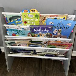 BOOK SHELVE WITH Like 50 Books 