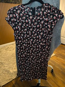 Forever 21 Black Floral Mini Dress