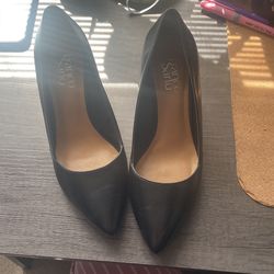 Franco Sarto Leather Heels Size 7.5