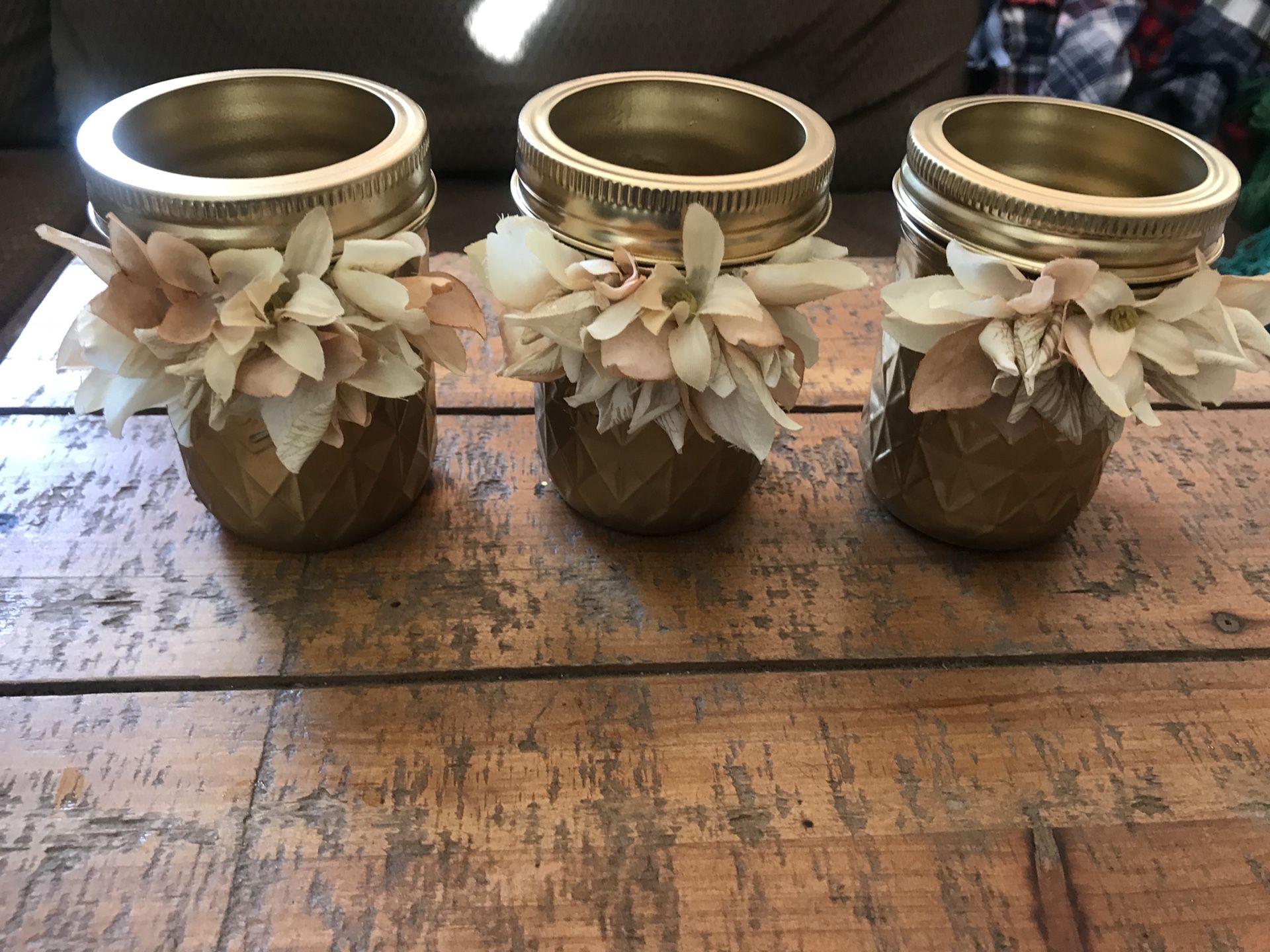 Decorative mason jars