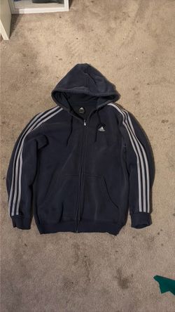 Adidas 3-Stripe Full Zip Hoodie