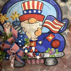 Fourth Of July Door Hanger
